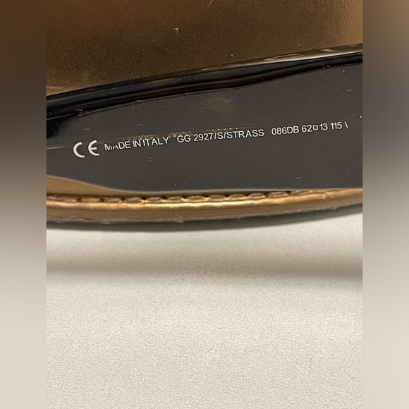 Gucci oversized tortoiseshell sunglasses - Picture 8 of 8